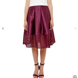 Ted Baker NWT Lace Purple skirt